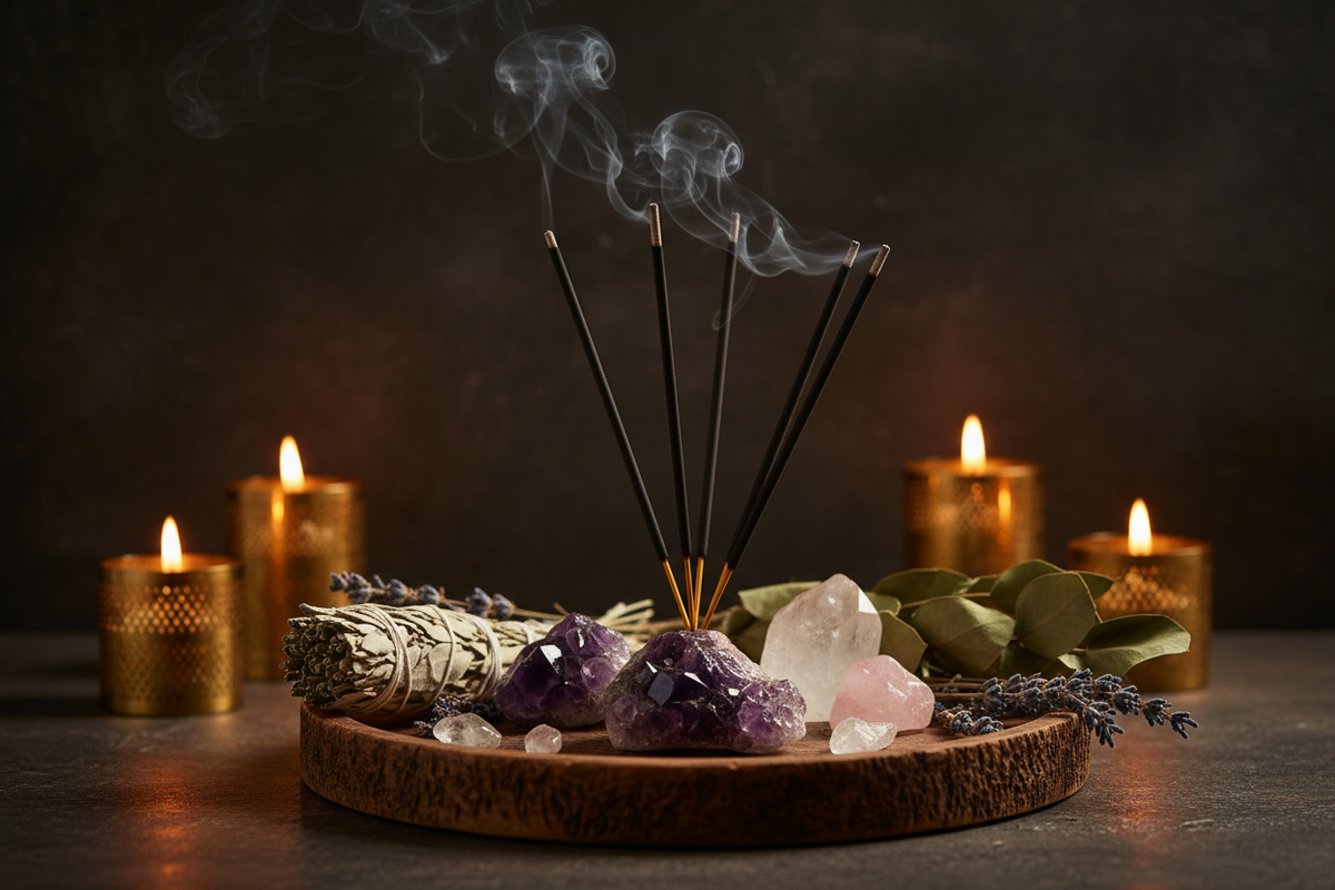 Incense and Sage Rituals for a Calmer, More Intentional Home