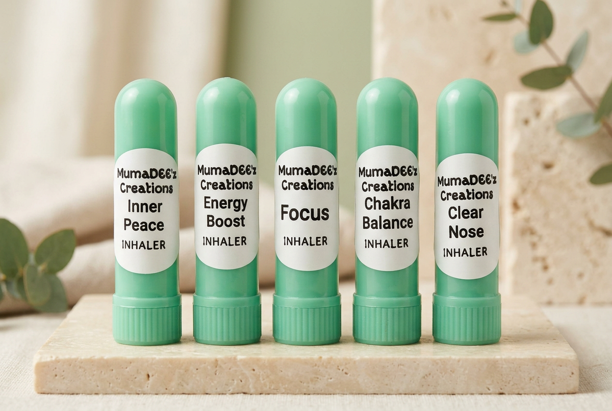 Inhalers with a soft botanical background