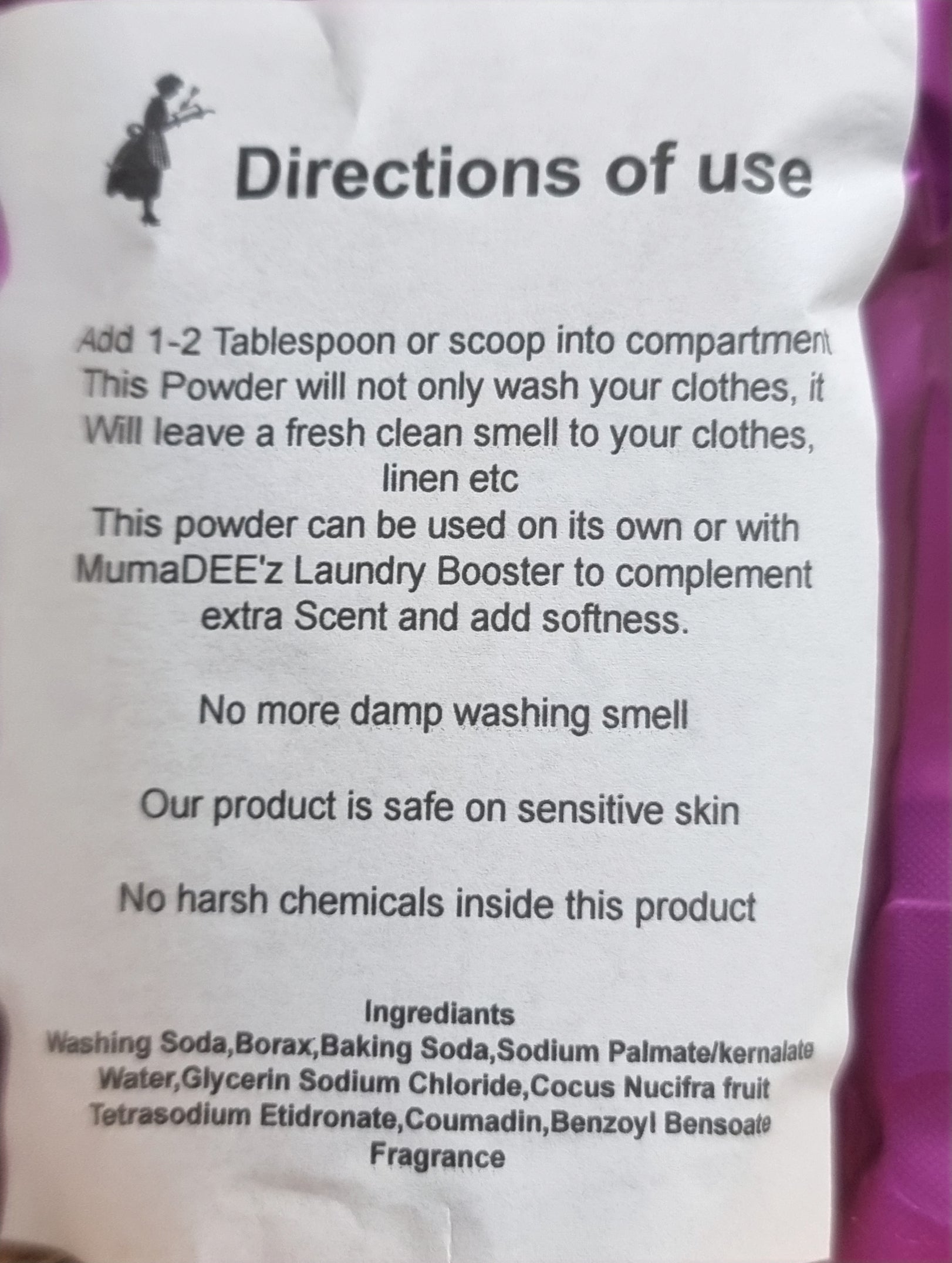 Laundry Powder- Fresh air