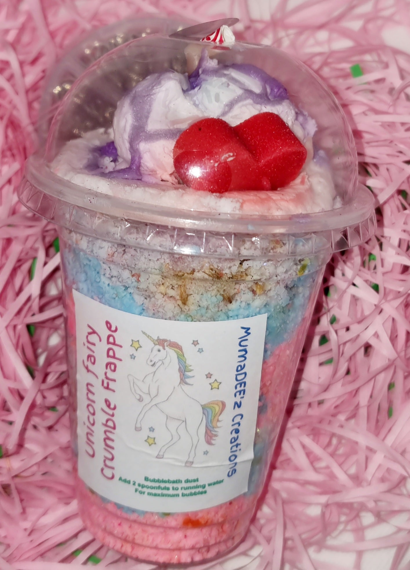 Unicorn Fairy Crumble Frappe