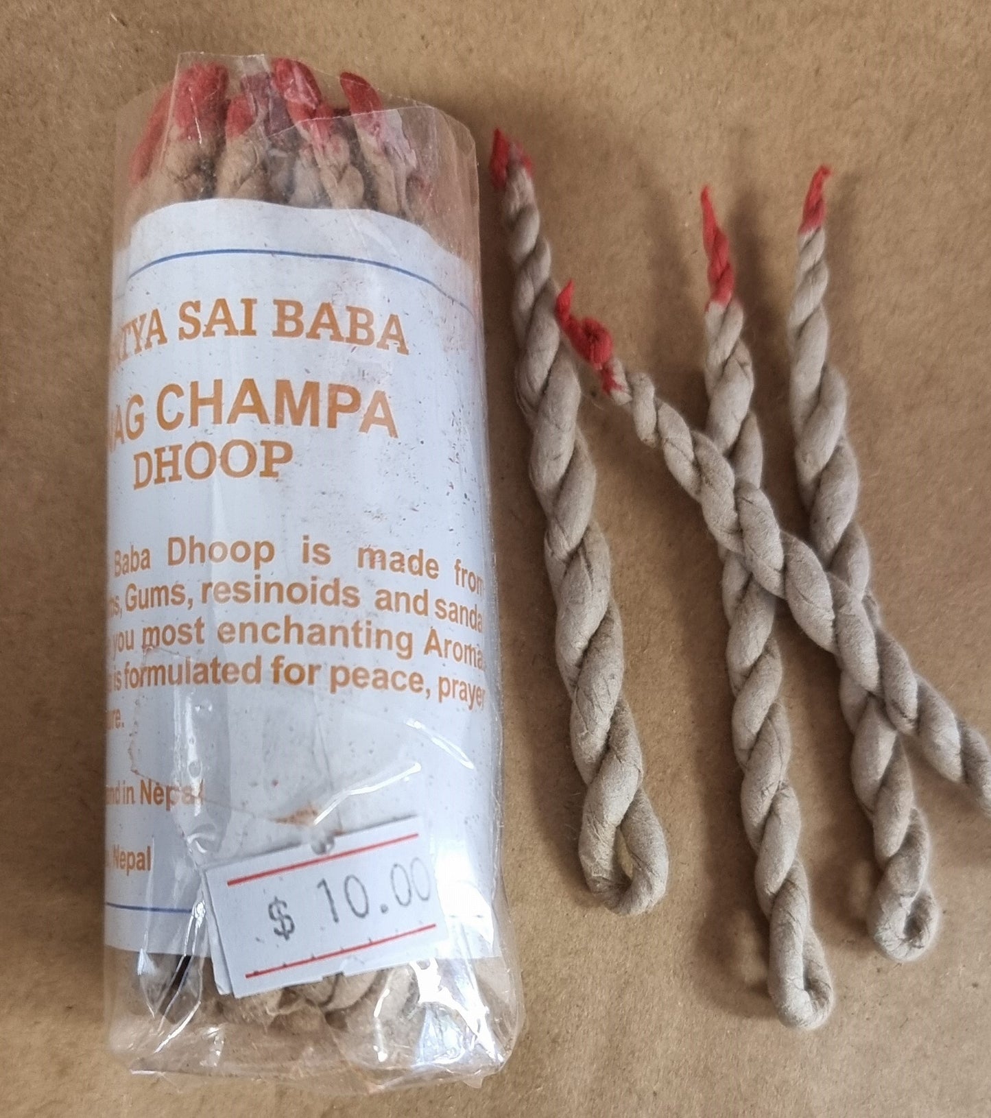 Rope incense Nag Champa