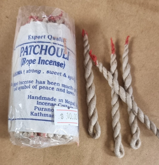 Rope incense Patchouli