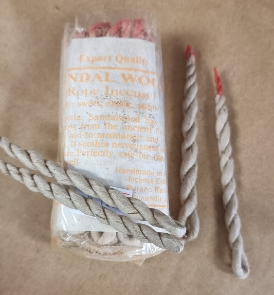 Rope incense Sandalwood