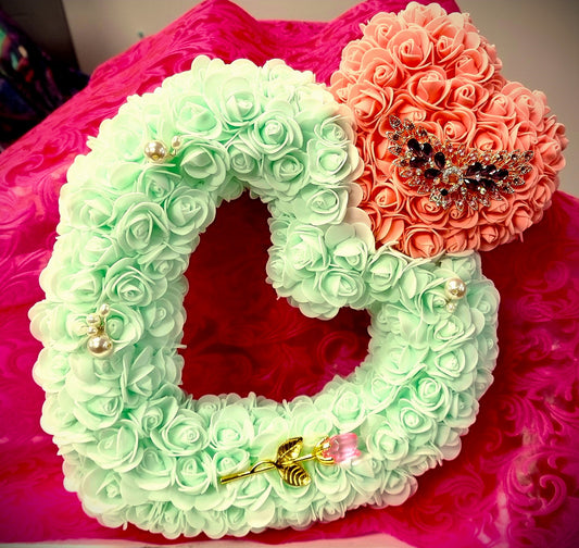 Foam Rose Heart