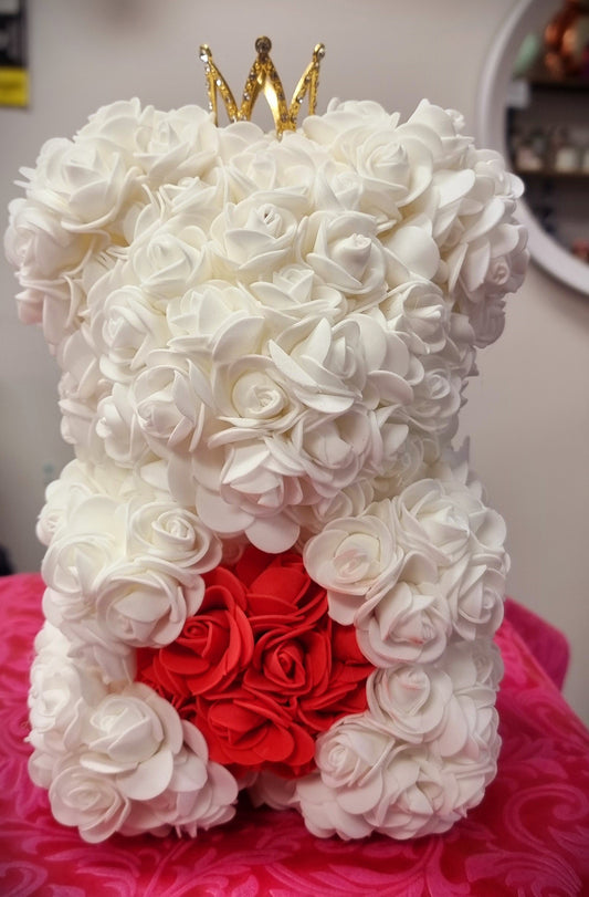 Foam  Rose Teddy