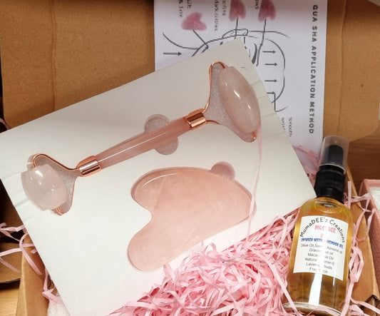 Rose Quartz Gua Sha Gift Box