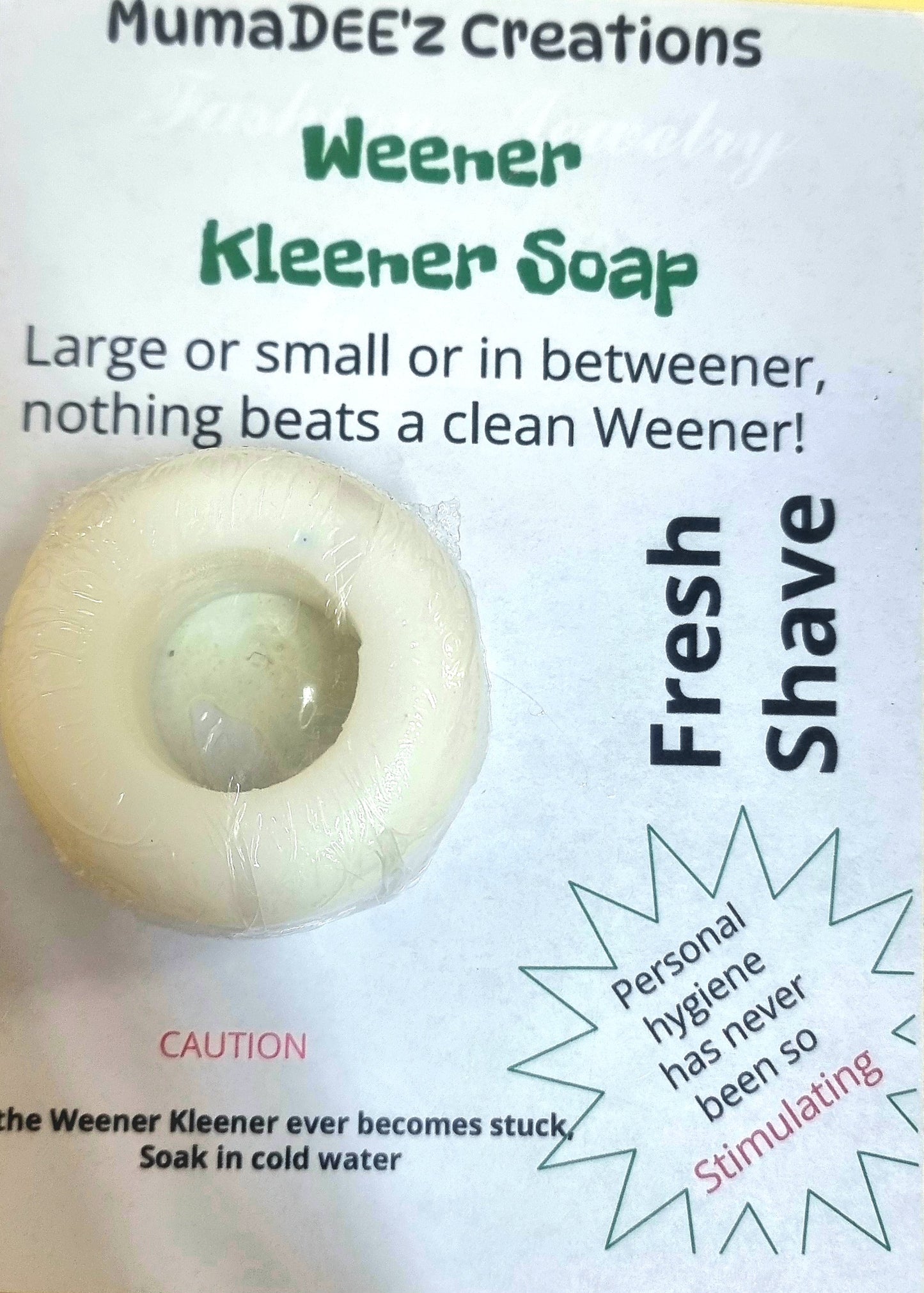 Weener Kleener.....Donut Worry, Be Clean - Penis Cleaner