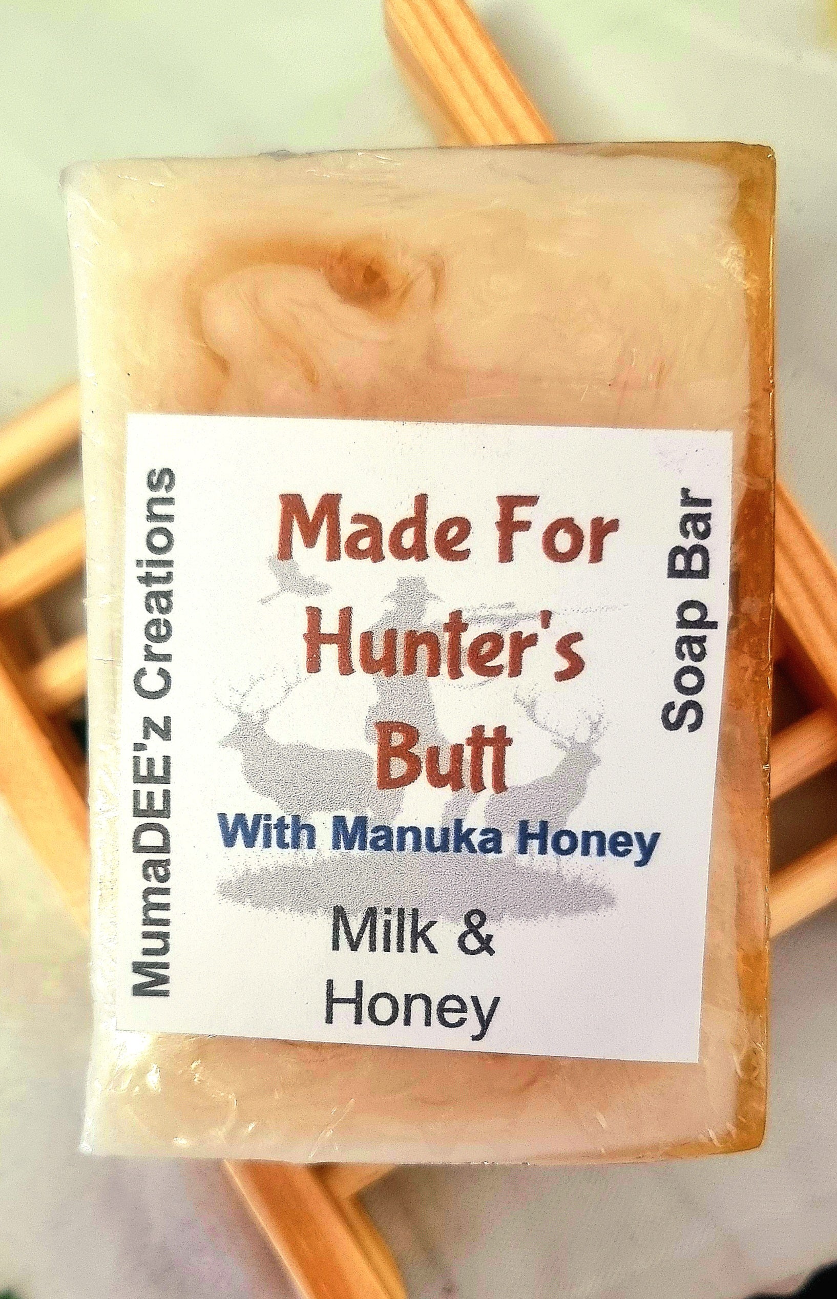 Honey & Kawakawa Soap - Milk & Honey Scent