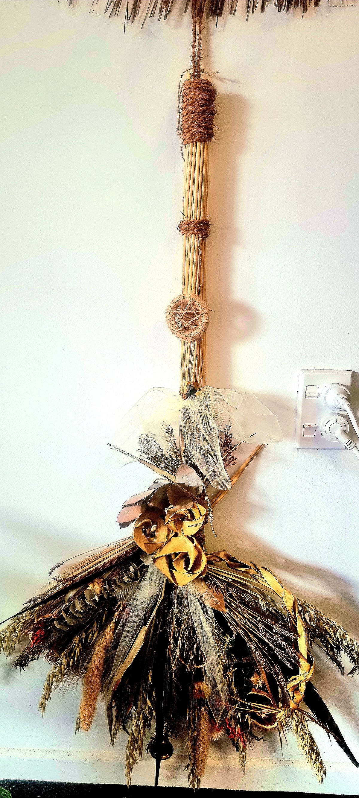 Witches Broom Decor