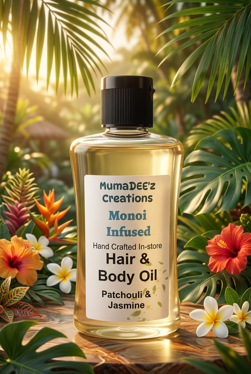 Patchouli & Jasmine Hair & Body Oil