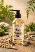 Unscented Body Massage Oil