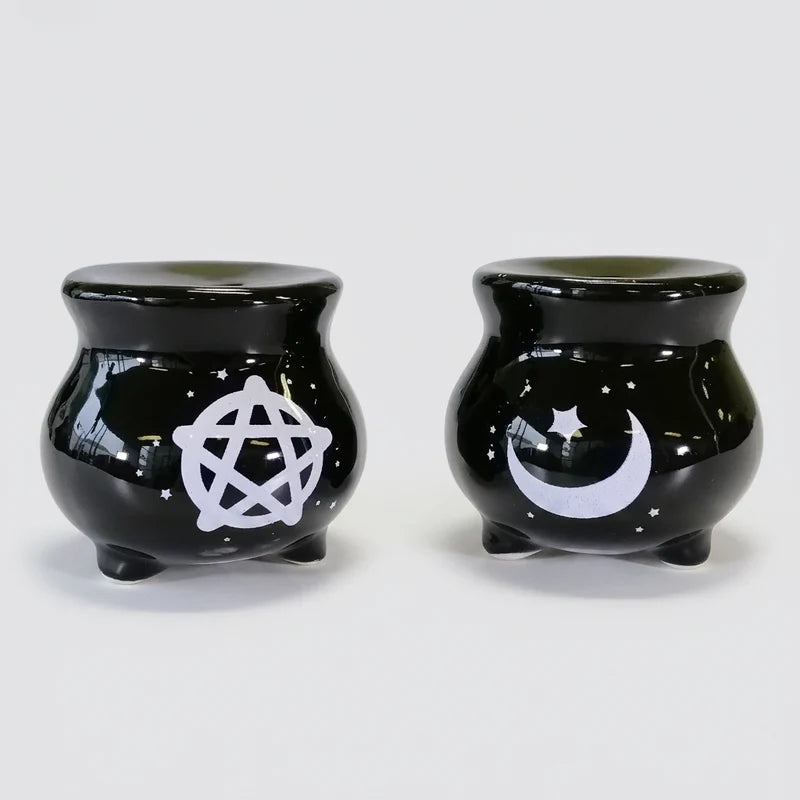 Witches' Brew' Collectible Ceramic Salt & Pepper Set