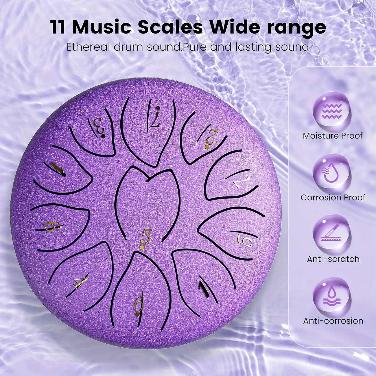 Ethereal Drum 15.24cm 11 Tone D