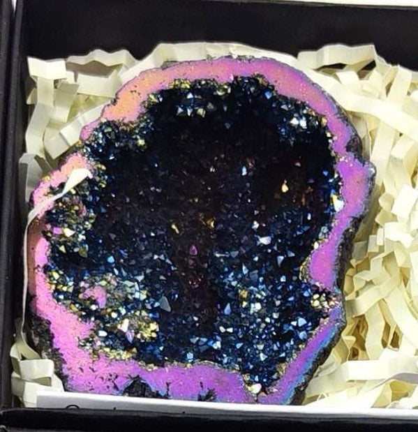 Aura Quartz Geodes