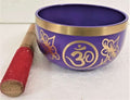 Crown Chakra Singing Bowl – Violet/White, 14cm