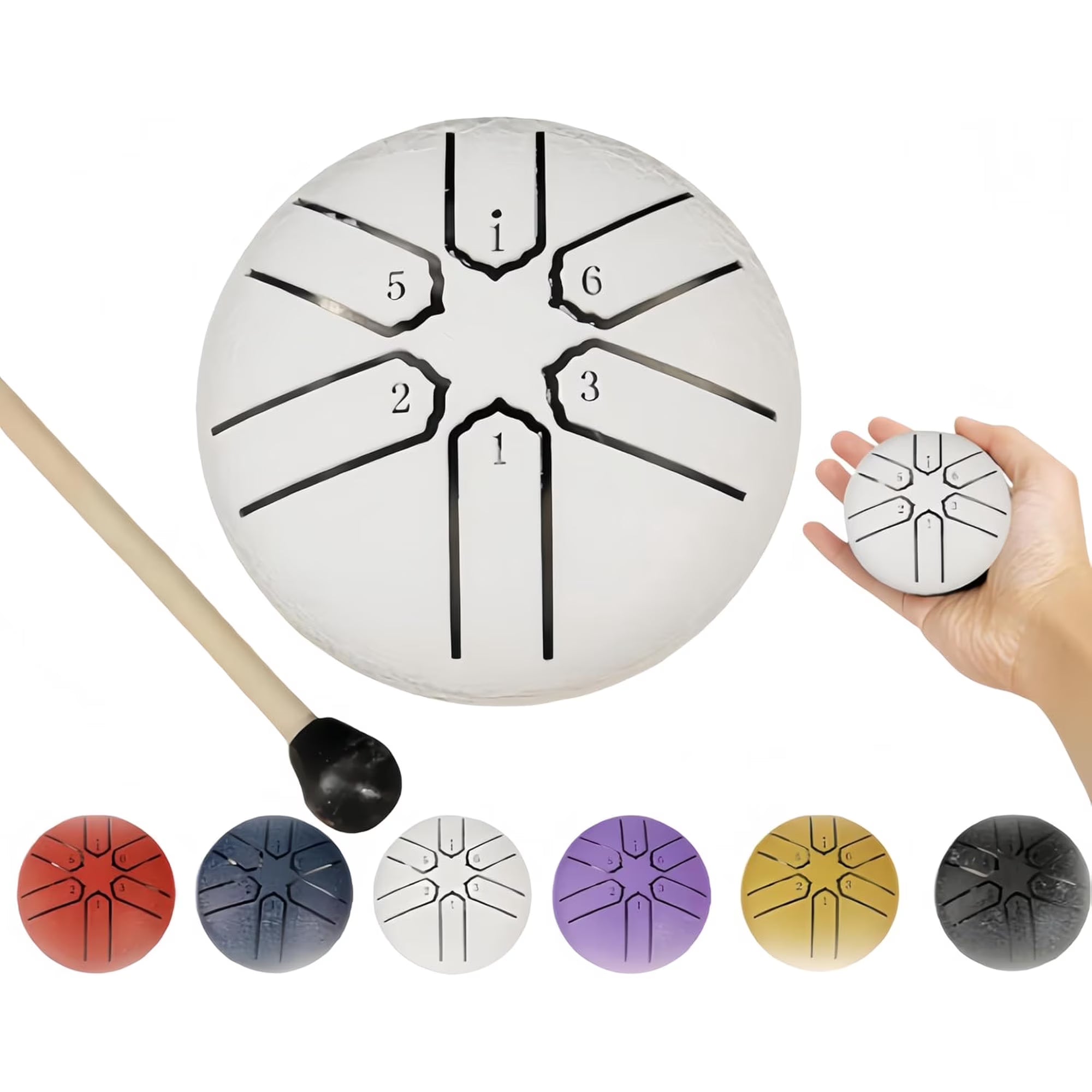 Rain Drum 3-Inch 6-Note Tone C