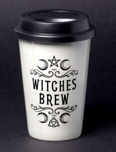 Witches Brew Ceramic Travel Mug