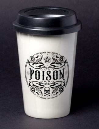 Poison Ceramic Travel Mug