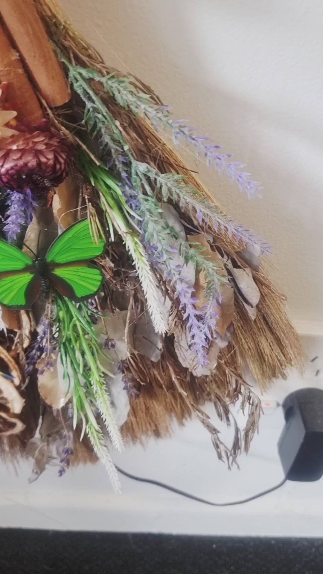 Witches Broom Decor