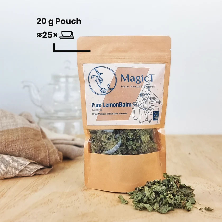 Magic T Pure Lemon Balm Herbal Tea – 20g Pouch