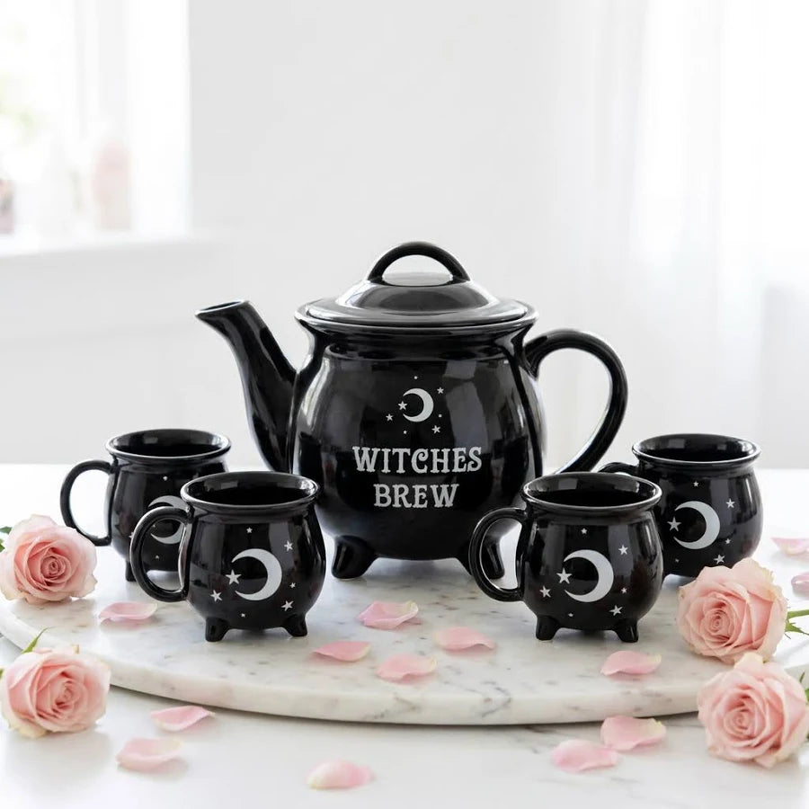 Witches Brew Tea Set | The Sacred Cauldron Collection