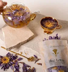 Blue Lotus Flower - Sacred Dried Blue Lotus Petals for Ritual & Wellness NZ