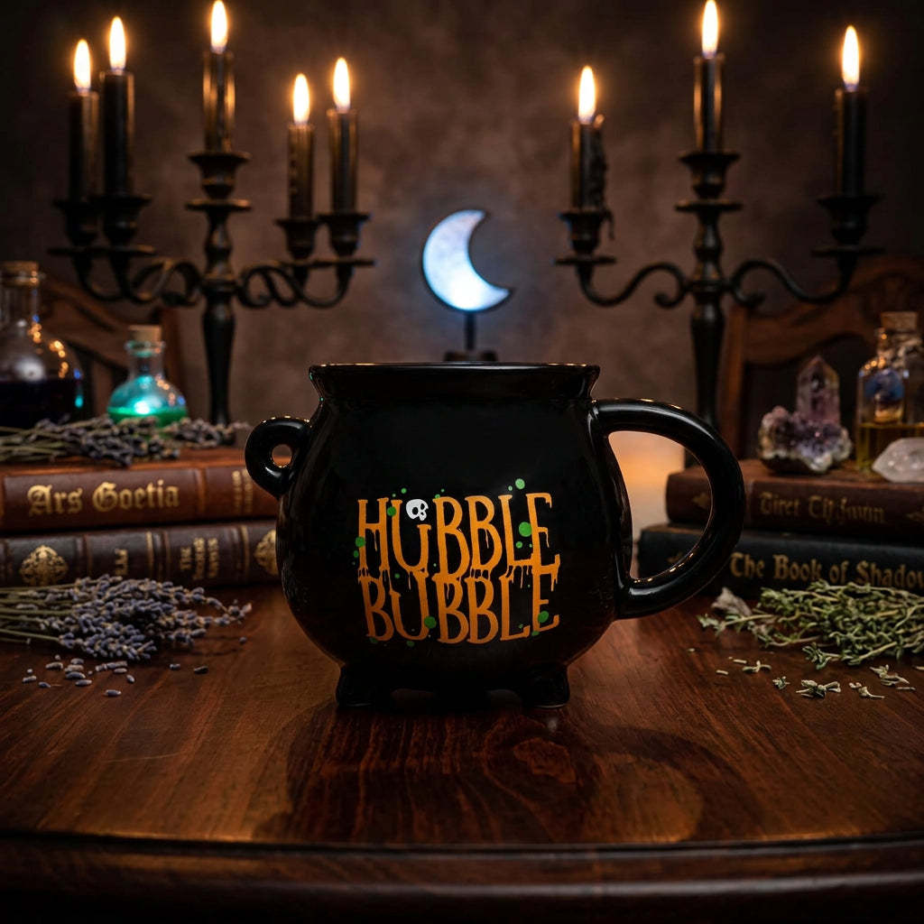 Hubble Bubble Cauldron Ceramic Shaped Mug